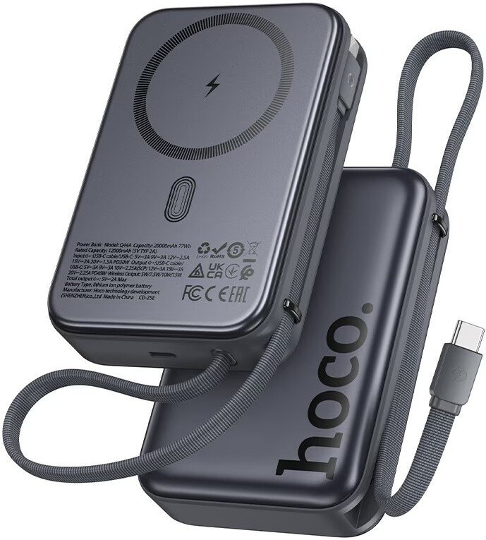 Внешний аккумулятор Hoco Q44A 20000mAh (черный)