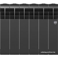 Биметаллический радиатор Royal Thermo BiLiner 350 Noir Sable (6 секций)