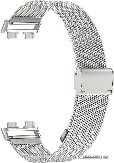 Браслет Rumi Mesh металлический для Huawei Band 8/9 (серебристый)