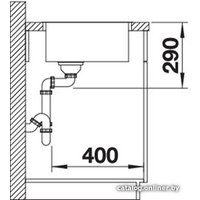 Кухонная мойка Blanco Andano 340-IF (без клапана-автомата)
