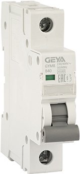 

Выключатель автоматический GEYA GYM8 1P 40А B 4.5кА GYM81P40B