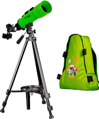Телескоп Bresser Junior 70/400 (в зеленом рюкзаке)