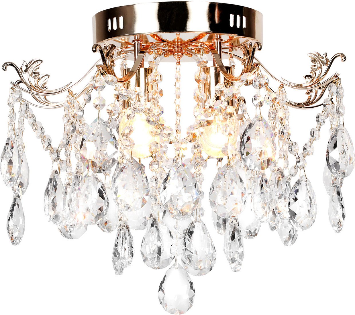 

Люстра средней высоты Escada Azalea 1119/4PL E27*60W Gold