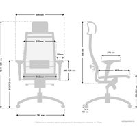 Офисное кресло Metta Samurai Black Edition (черный)