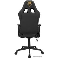 Игровое (геймерское) кресло Cougar Fortress (черный/золотистый)