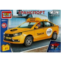 Конструктор Город мастеров Lada Vesta Такси 55011-KK (31эл)
