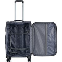 Чемодан-спиннер 4 ROADS 6310-M 66 см (темно-серый)