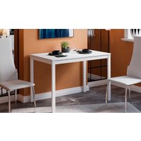 Кухонный стол Трия Слайд тип 2 (белый матовый/белый)