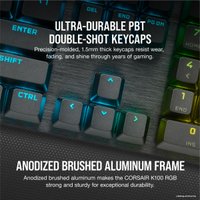 Клавиатура Corsair K100 RGB Optical (нет кириллицы)