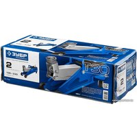 Подкатной домкрат Зубр Профи 43053-2 2т