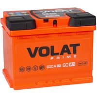 Автомобильный аккумулятор VOLAT Prime L+ (60 А·ч)