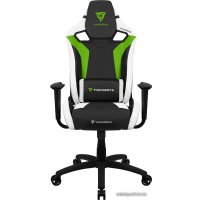 Игровое (геймерское) кресло ThunderX3 XC3 (черный/зеленый/белый)