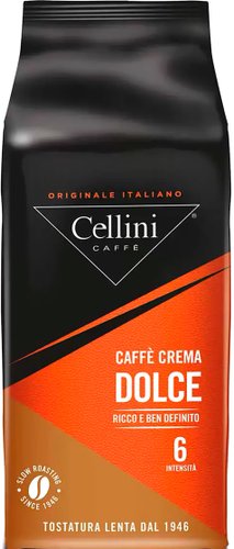 Кофе Cellini Crema Dolce зерновой 1 кг