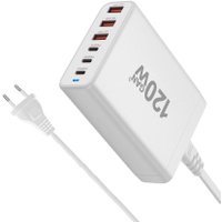 Сетевое зарядное USBTOP 1006P120WW 559446 (белый)