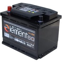 Автомобильный аккумулятор Smart Element 6СТ-60 рус. L+ (60 А·ч)