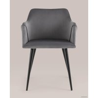 Стул Stool Group Джоэл с подлокотниками vd-joel-b27 (велюр серый)