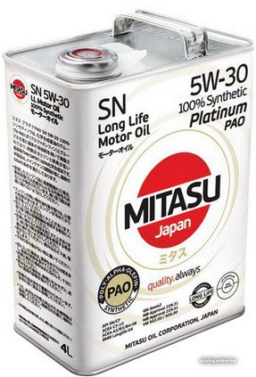 Моторное масло Mitasu MJ-111 5W-30 4л