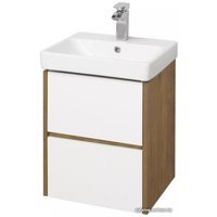  Акватон Тумба с умывальником Сканди 45 1A2516K0SDZ90 (белый/дуб рустик)