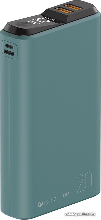 Внешний аккумулятор Olmio QS-20 20000mAh (мурена)