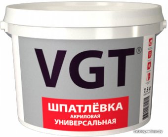 Шпатлевка VGT Универсальная для наружных и внутренних работ (1.7 кг)