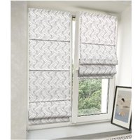 Римская штора Delfa Buxta J3 СШД-01М-172/А881 (62x160, серый зигзак)