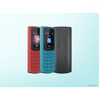 Кнопочный телефон Nokia 105 (2023) Dual SIM TA-1557 (красный)