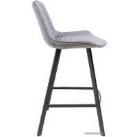 Стул AksHome Leros (серый велюр HLR-21/черный)