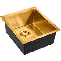 Кухонная мойка Emar EMB-130 PVD Nano Golden в Лиде