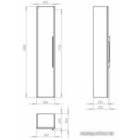  Kolo Шкаф-пенал Traffic [88419]