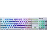 Клавиатура Tesoro Gram Spectrum XS Blue Switch (белый)