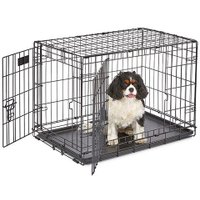 Клетка Midwest iCrate для собак 2 двери 1530DD (77.9x49x54.5см, черный)