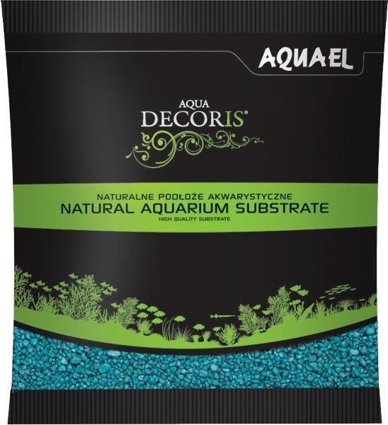 

Грунт AquaEl Aqua Decoris 2-3 мм 1 кг (бирюзовый)