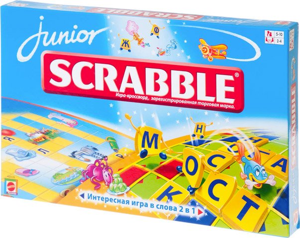 

Настольная игра Mattel Scrabble Junior