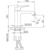 Смеситель FRAP F1076
