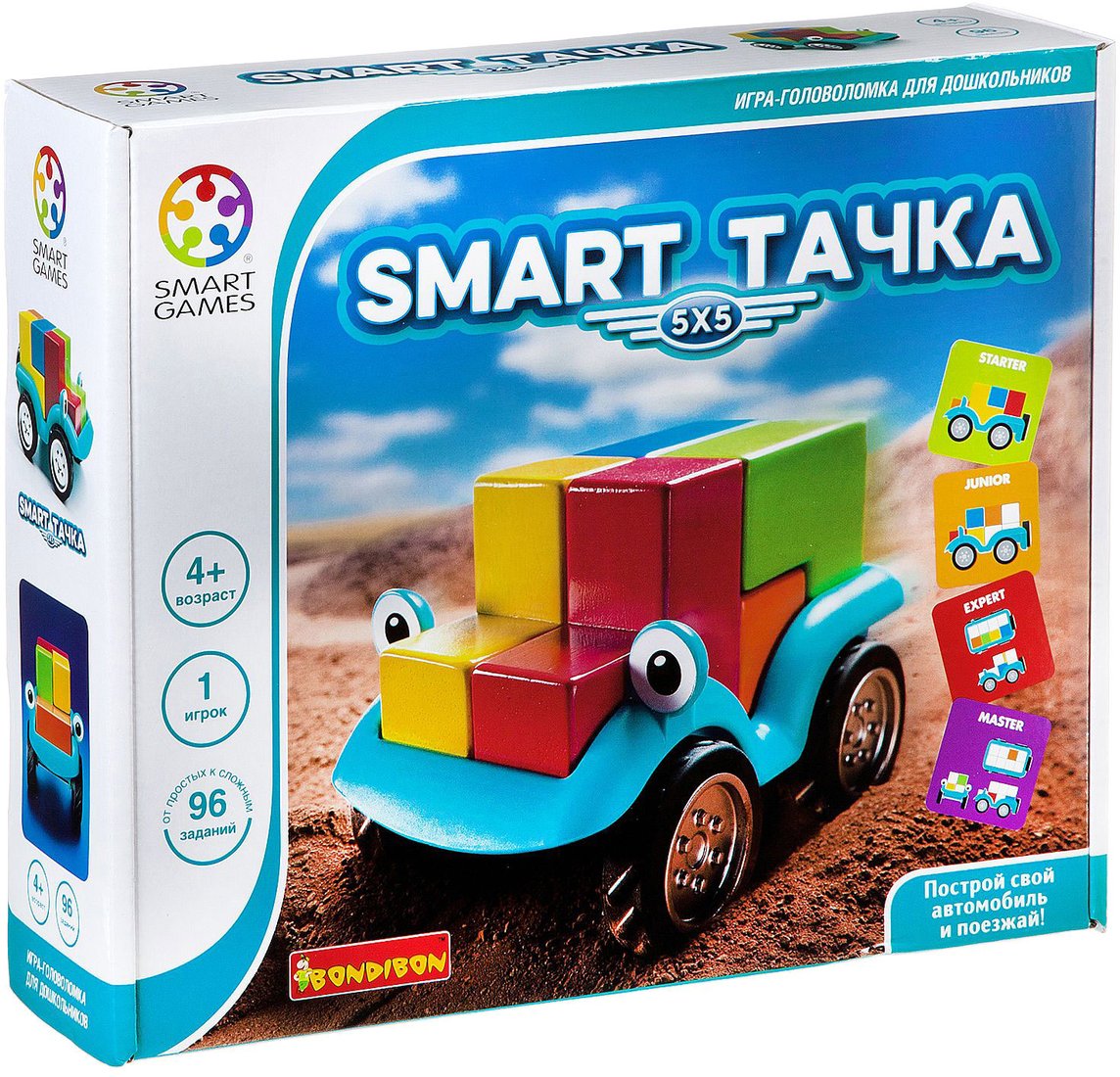 

Настольная игра Bondibon Smart Тачка 5X5