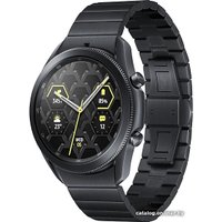 Умные часы Samsung Galaxy Watch3 45мм Воcстановленный by Breezy, грейд B (глубокий черный)