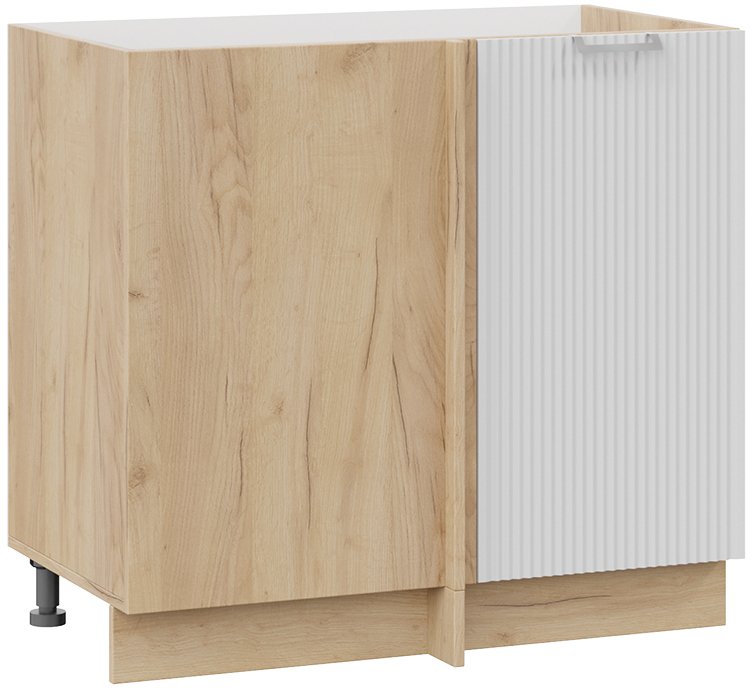 

Шкаф напольный Трия Кимберли 1Н9У (дуб крафт золотой/сноу)