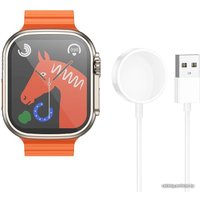 Умные часы Hoco Y12 Ultra (титановое золото) в Могилеве