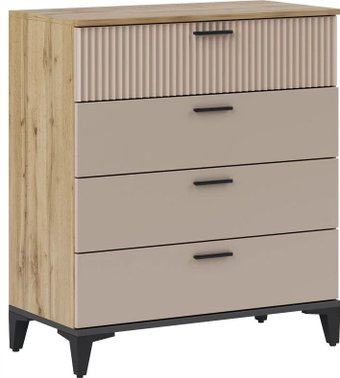 Комод Ижмебель Дюна 3 (дуб вотан/каир)