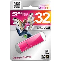 USB Flash Silicon-Power Ultima U05 32GB Pink (SP032GBUF2U05V1H)