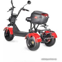 Электроскутер White Siberia Trike Mini 1500W (красный)