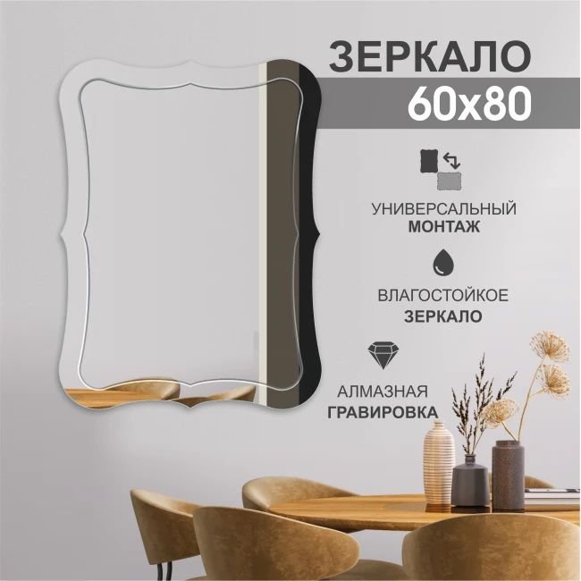 

Алмаз-Люкс Зеркало Г - 024