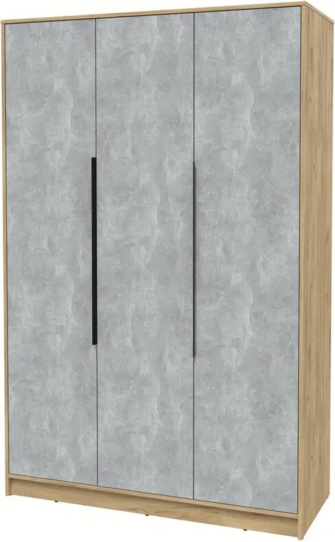 

Шкаф распашной Интерлиния Концепт КТ-Ш3 (бетон/дуб золотой)