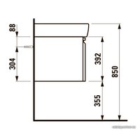  Laufen Тумба под умывальник Pro [4830230954231]