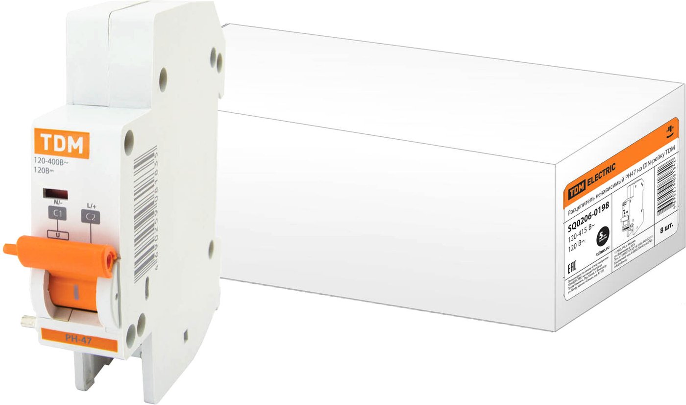 

Расцепитель независимый TDM Electric SQ0206-0198
