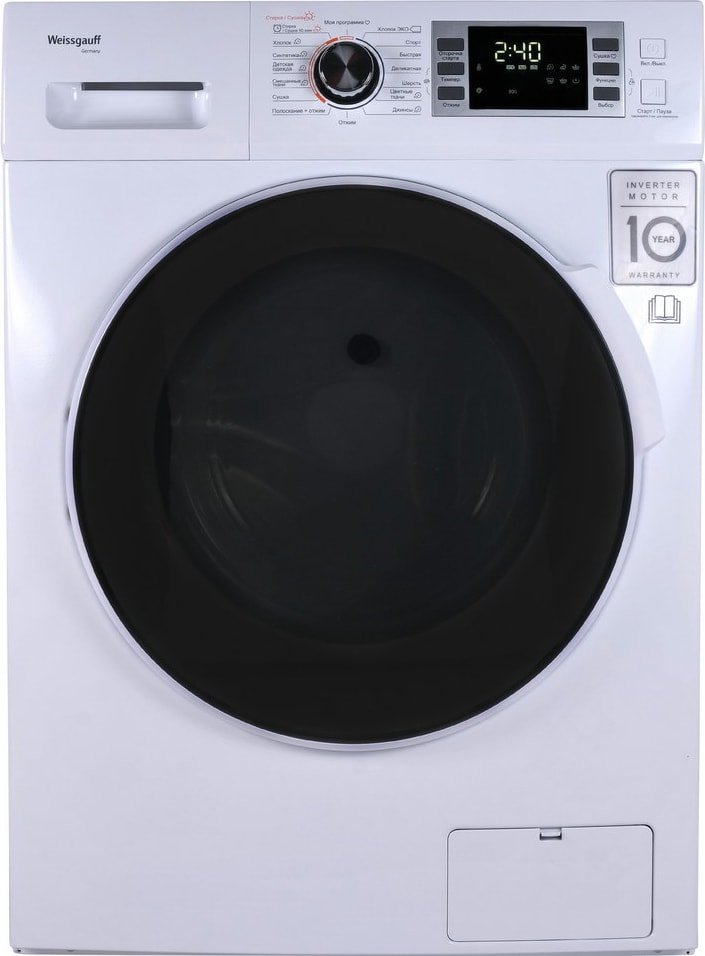 

Стирально-сушильная машина Weissgauff WMD 4748 DC Inverter
