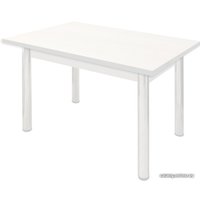 Кухонный стол Solt СТД-11 с обвязкой (белый/ноги белые)
