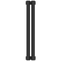 Стальной трубчатый радиатор Сунержа Эстет-11 500х90 2 секции (темный титан муар)