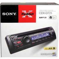 CD/MP3-магнитола Sony CDX-GT25