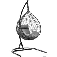 Подвесное кресло LetoLux Liverpool Comfort (черный/графит)